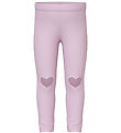 Name It Leggings - NmfDavina - Sweat - Winsome Orchid/Hearts