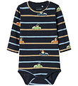 Name It Bodysuit L/æ - NbmVroels - Navy Blazer/Animals in Cars