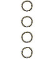 Name It Elastic Hair Bands - 4-Pack - NkfAcc-Arise - Dusty Olive