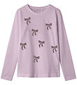 Name It Blouse - NkfTudu - Paliet Bows - Winsome Orchid