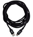 Design Letters Lightning Charging cable - iPhone - 1.85 M - Blac