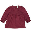 Müsli Kleid - Cord - Cabernet
