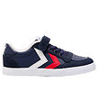 Hummel Schuhe - Slimmer Stadil Leather Low Jr - Peacoat