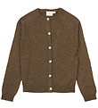 The New Cardigan - Knitted - TnEve - Ivy Green w. Glitter