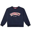 The New Sweatshirt - TnLadina - Navy Blazer w. Red