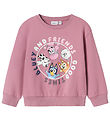 Name It Sweatshirt - NmfNira Bluey - Mauve Orchid w. Print
