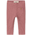Lil' Atelier Leggings - Rib - NbfRaja - Nostalgía Rose