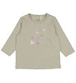 Name It Bluse - NbfVubie - Reines Kaschmir/Hearts