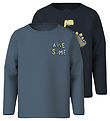 Name It Blouse - NmmVux - 2-Pack - Dark Sapphire/China Blue/Awes