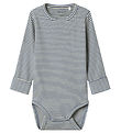 Name It Bodysuit L/æ - Rib - NbnBerro - China Blue