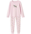 Name It Schlafanzug - Noos - NkfNightset - Corsage m. Print