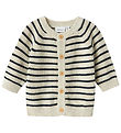 Name It Cardigan - Prjónað - NbmMast - Peyote Melange M. Rendur