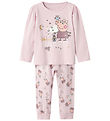 Name It Pyjama Set - Noos - NmfDyris Peppa - Winsome Orchid w. P