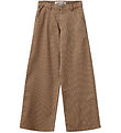 Sofie Schnoor Trousers - Lattice - Brown/White Striped