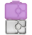 Yumbox Lunchbox w. 4 Rum - Bento Steel - Lavender Purple