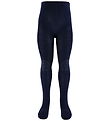 GoBabyGo Strumpbyxor m. Halkskydd - Ull - Midnight Blue