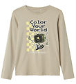 Name It Blússa - NkmVux - Pure Cashmere/Color Your World