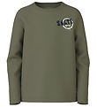 Name It Blússa - NkmVux - Dusty Olive/Skate