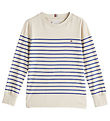Tommy Hilfiger Blússa - Classic+ Drapplitað Grunnfleygur Blue St