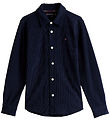 Tommy Hilfiger Hemd - Micro Waffel - Dark Nacht Navy