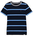 Tommy Hilfiger T-shirt - Dark Night Navy w. Stripes