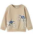 Name It Sweatshirt - NmmTeodor - Reines Kaschmir m. Motorrad Pri