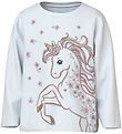 Name It Blouse - NmfValiane - Bright White/Unicorn