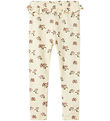 Lil' Atelier Leggings - Rib - NmfGavo - Turtildúfa/Peony