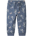 Name It Sweatpants - NmmTrille - China Blue w. Motorcycle