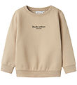 Name It Sweatshirt - NmmBrody - Pure Cashmere w. Black
