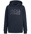 Jack & Jones Kapuzenpullover - JjeCorp Noos - Navy Blazer/Jr/Lar
