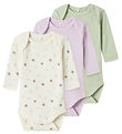 Name It Bodysuit L/æ - Noos - 3-Pack - Jet Stream