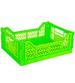 Aykasa Foldable Box - 40x30x15 cm - Midi - Neon Green