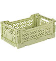 Aykasa Foldable Box - 27x17x11 cm - Mini - Lime Cream