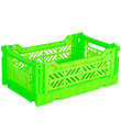 Aykasa Foldable Box - 27x17x11 cm - Mini - Neon Green