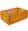 Aykasa Foldable Box - 60x40x22 cm - Maxi - Mustard