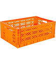 Aykasa Foldable Box - 60x40x22 cm - Maxi - Neon Orange