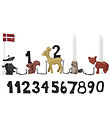 Kids by Friis Bursdagstog - Skogdyr m. 11 Tall