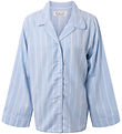 Hound Night shirt - Light blue/White Striped