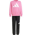 adidas Performance Sweat Set - J BL FL Jog - Pnkfus/White
