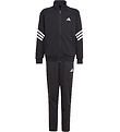 adidas Performance Trainingsanzug - J FI 3S - Black/White