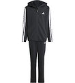 Ensemble de Jogging adidas Performance - J 3S FT TS - Black/Whit