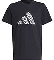 adidas Performance T-shirt - JG Animal Logo - Black