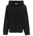 Stone Island Cardigan - Svart