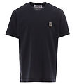 Stone Island T-Shirt - Navy Blue m. Logo