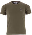 Stone Island T-shirt - Military Green w. Logo