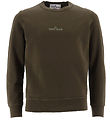 Stone Island Sweatshirt - Military Green w. Logo
