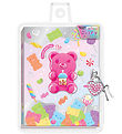 Hot Focus Diary w. Lås - 300 pages - Soft Toys/Candy motifs