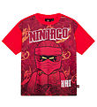 LEGO® Ninjago Stuttermabolur - LWTaffy - Rautt M. Kai
