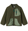 Name It Fleece Jas - Teddy - NmmBuster - Dusty Olive